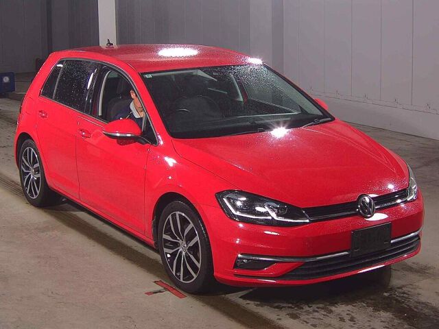 2018 Volkswagen ゴルフ TSIハイラインテックED Japan auction vehicle