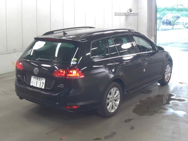 2014 Volkswagen VW ゴルフ ヴァリアントTSIコンフォートライン BMT auction photo 3