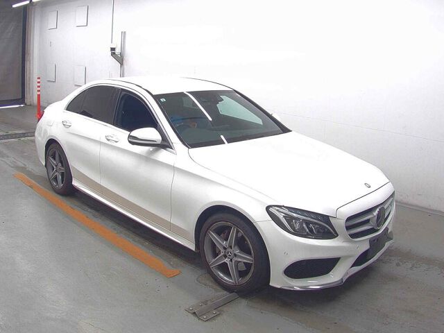 2017 Mercedes-Benz C-Class C200 Ava AMG Line Japan auction vehicle