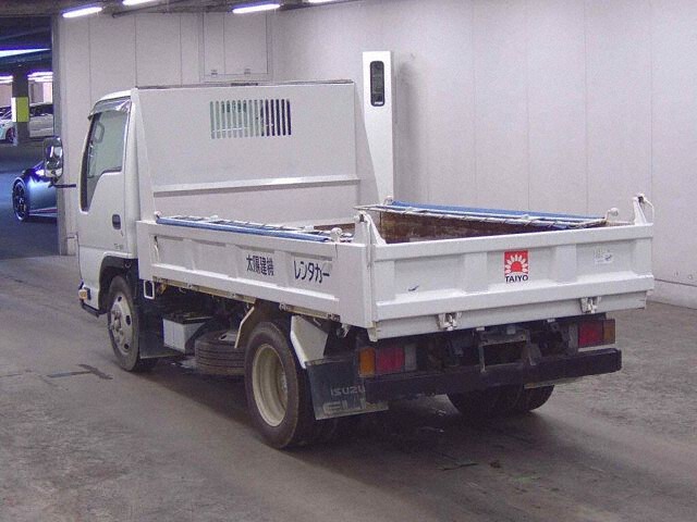 2013 Isuzu Elf Full flat low dump auction photo 2