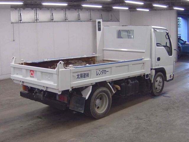 2013 Isuzu Elf Full flat low dump auction photo 5