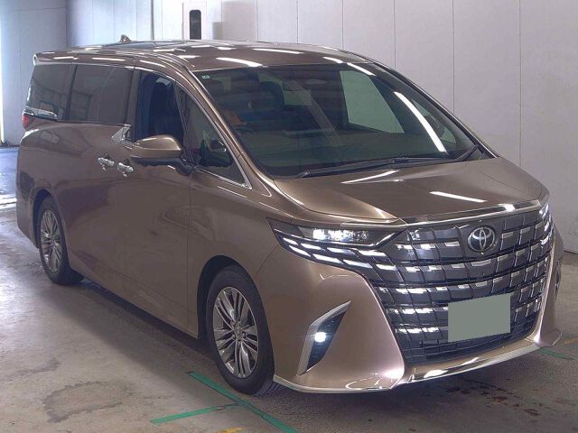 2025 Toyota Alphard Z Japan auction vehicle