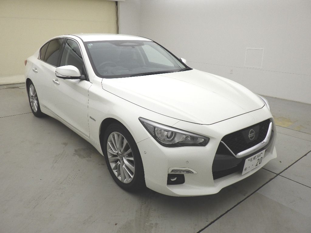 2020 Nissan スカイライン SED 4WD ハイブリッドGT Japan auction vehicle
