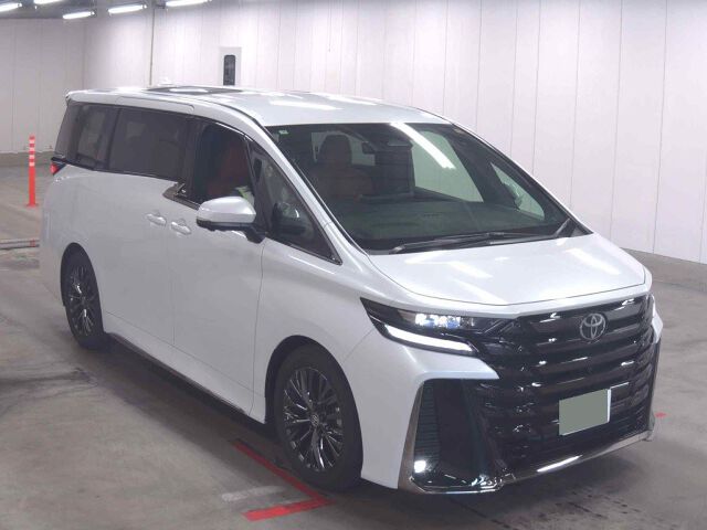 2025 Toyota Vellfire Z Premier Japan auction vehicle