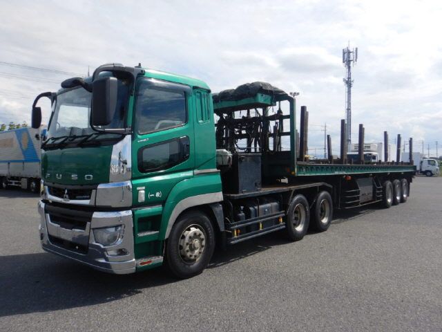 2019 Mitsubishi Fuso Super Great 16-ton tractor auction photo 3