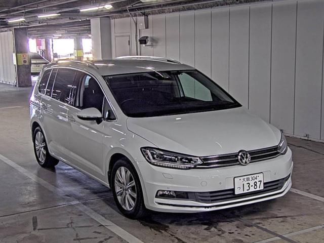 2018 Volkswagen VW ゴルフ トゥーランTSI ハイライン Japan auction vehicle