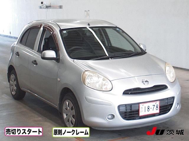 2012 Nissan March 12S Vパッケージ Japan auction vehicle