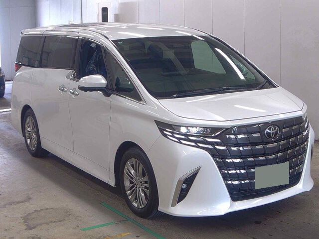 2025 Toyota Alphard Z Japan auction vehicle