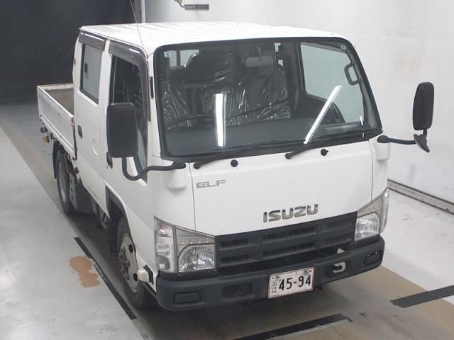 Japan Auction Vehicles 5 2014 Isuzu Elf 4WD Wキャブ auction photo