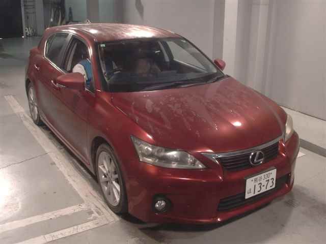 Japan Auction Vehicles 12 2011 Lexus CT200h Ver.C auction photo