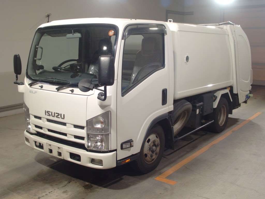 Japan Auction Vehicles 4 2010 Isuzu Elf パッカーシャ auction photo
