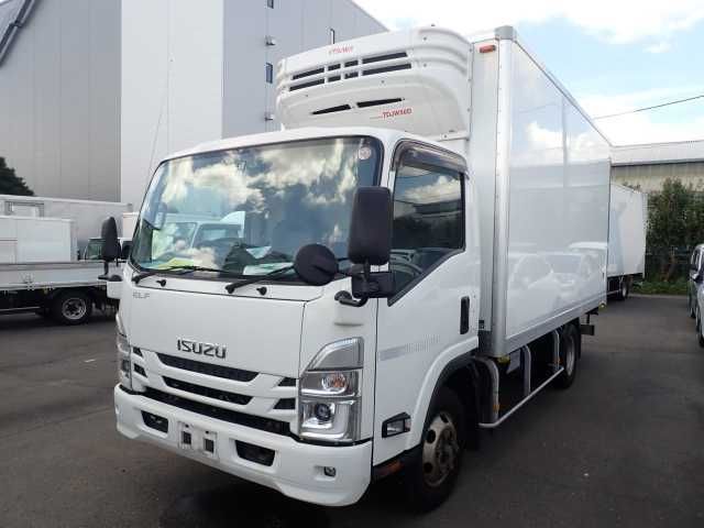Japan Auction Vehicles 13 2021 Isuzu Elf 3.0t Refrigerated 4WD auction photo
