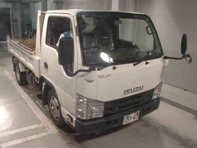 2019 Isuzu Elf 2-ton dump truck Japan auction vehicle