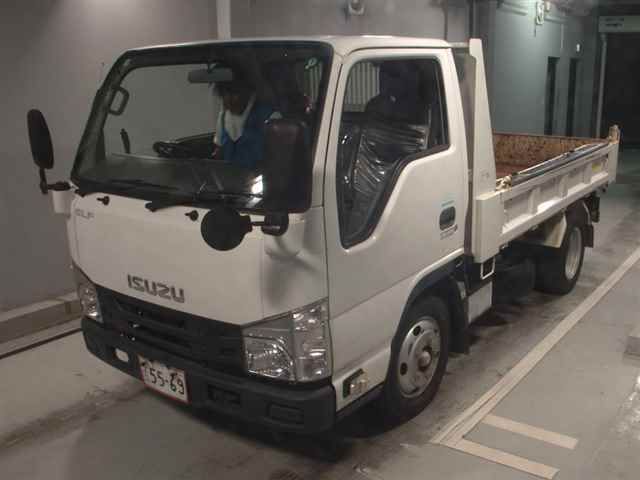 2019 Isuzu Elf 2-ton dump truck auction photo 4