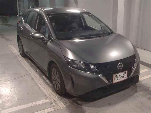 2022 Nissan Note S selected Japan auction vehicle