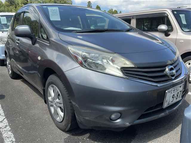 2014 Nissan Note X DIG-S Emergency Brake Package selected Japan auction vehicle
