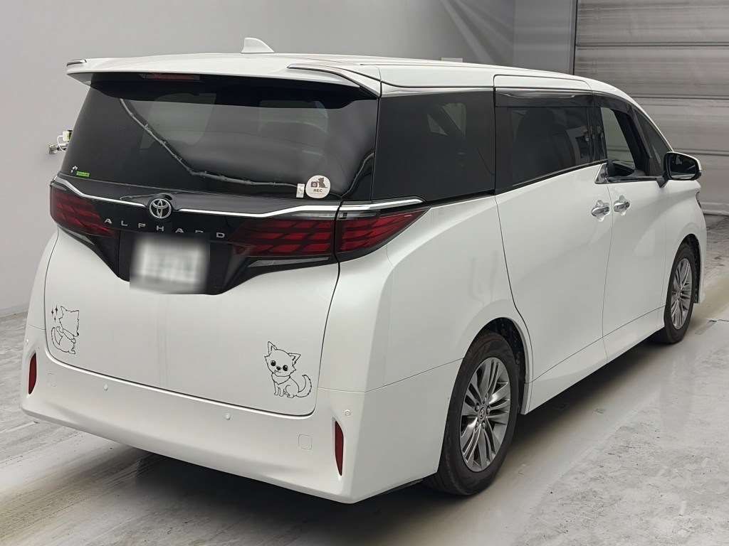 2025 Toyota Alphard Z auction photo 2