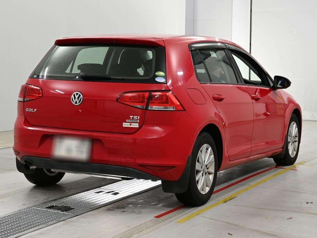 2013 Volkswagen VW ゴルフ TSIトレンドラインブルーモーション auction photo 2