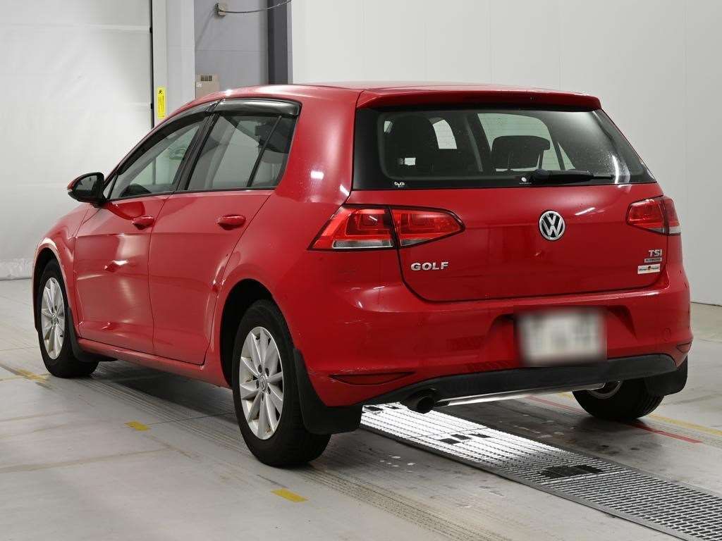 2013 Volkswagen VW ゴルフ TSIトレンドラインブルーモーション auction photo 6