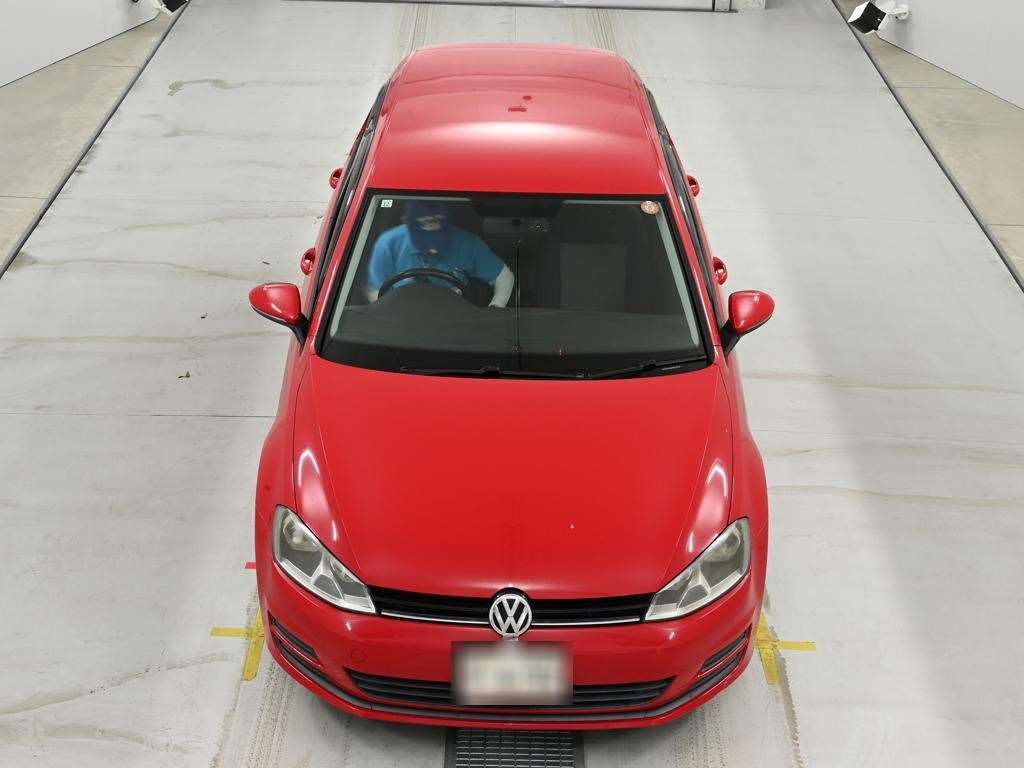 2013 Volkswagen VW ゴルフ TSIトレンドラインブルーモーション auction photo 7