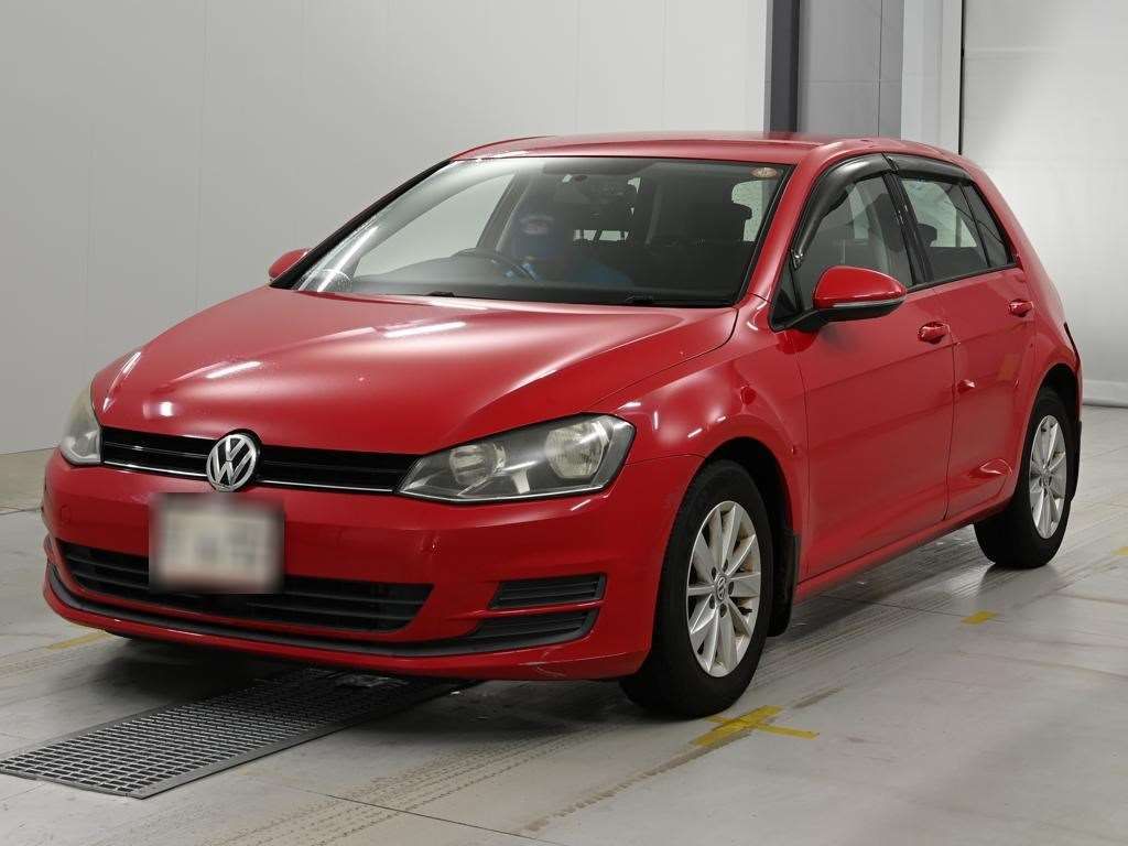 Japan Auction Vehicles 14 2013 Volkswagen VW ゴルフ TSIトレンドラインブルーモーション auction photo