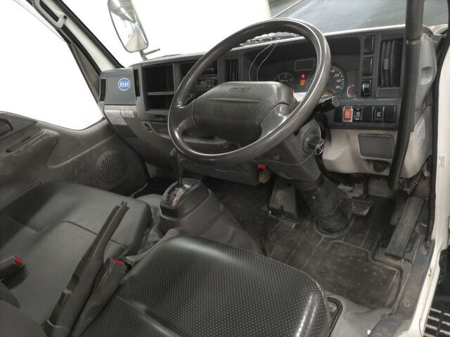 2013 Isuzu Elf Full flat low dump auction photo 3
