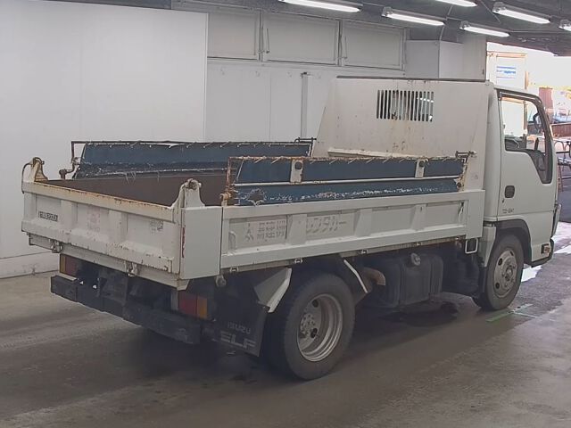 2013 Isuzu Elf Full flat low dump auction photo 5