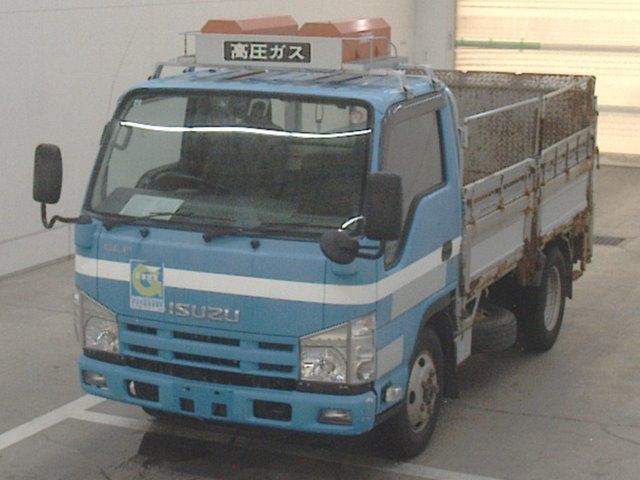 Japan Auction Vehicles 10 2014 Isuzu Elf 平ボディ auction photo
