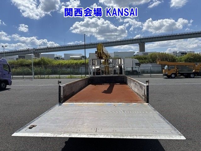 2017 Mitsubishi Fuso Canter Flat crane, 4-tier, PG auction photo 3