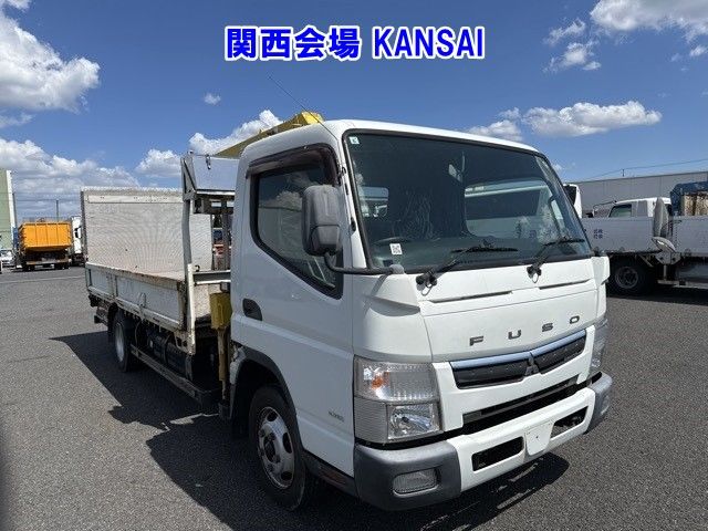 2017 Mitsubishi Fuso Canter Flat crane, 4-tier, PG Japan auction vehicle