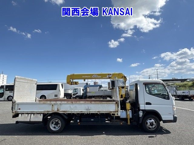 2017 Mitsubishi Fuso Canter Flat crane, 4-tier, PG auction photo 23