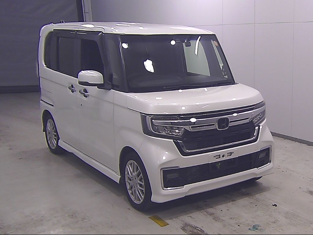 Japan Auction Vehicles 14 2021 Honda N-BOX カスタムLターボ auction photo