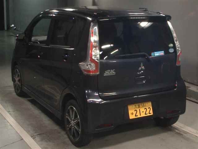 2016 Mitsubishi eKカスタム Tセーフティパッケージ auction photo 2