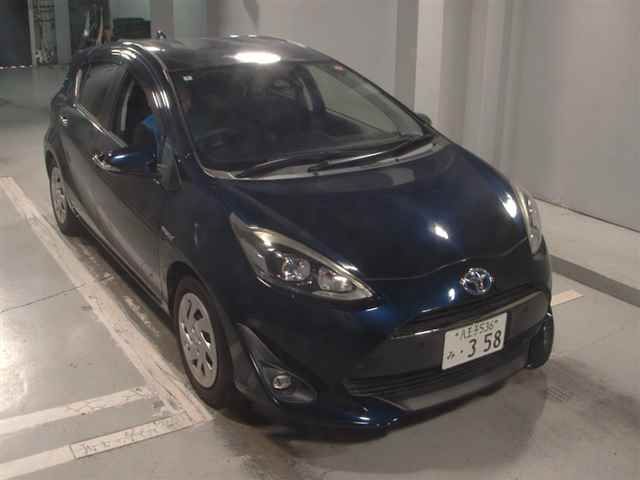 Japan Auction Vehicles 12 2018 Toyota Aqua Sスタイルブラック auction photo