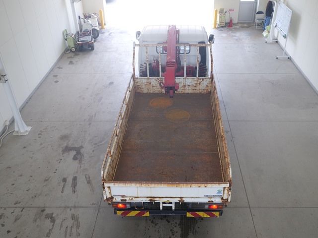 2018 Mitsubishi Fuso Canter Flat crane, 4-tier auction photo 3