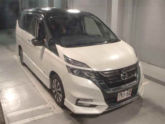 2017 Nissan Serena ハイウェイスターVセレクション Japan auction vehicle