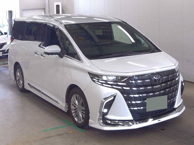 Japan Auction Vehicles 8 2025 Toyota Alphard Z auction photo
