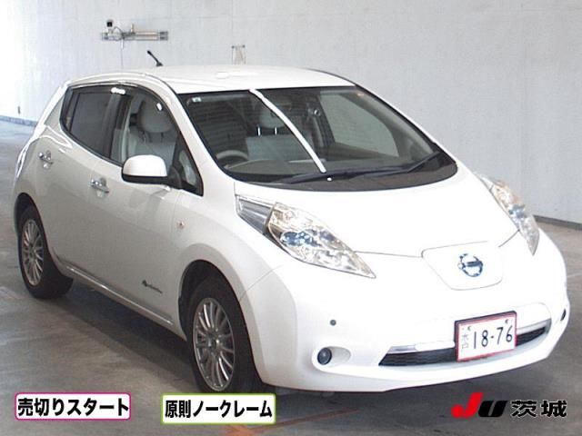 2015 Nissan Leaf X Japan auction vehicle