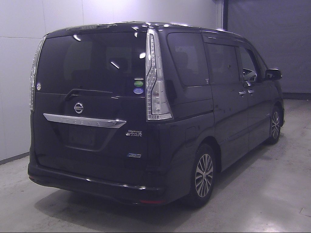 2014 Nissan Serena ハイウェイスターSハイブリッドアドバンスドセーフティパッケー auction photo 2