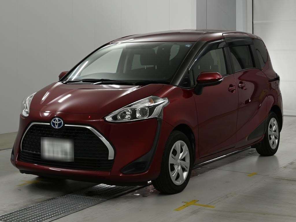 2022 Toyota Sienta ハイブリッドX Japan auction vehicle
