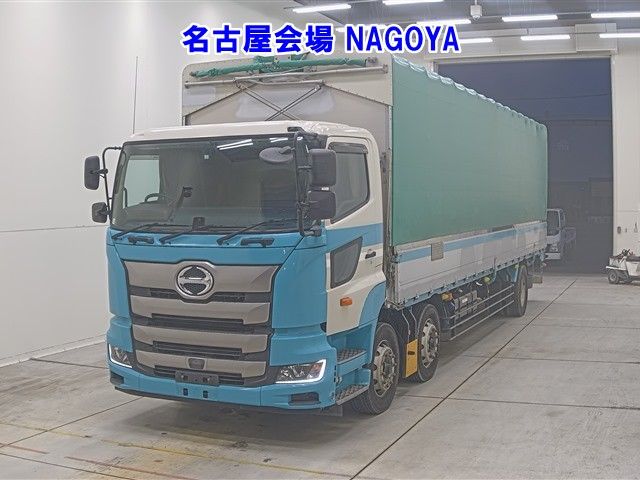 Japan Auction Vehicles 21 2018 Hino Profia ホロウイング auction photo