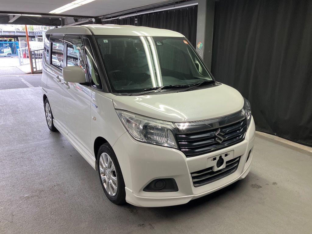 Japan Auction Vehicles 7 2019 Suzuki Solio HYBRID MX auction photo