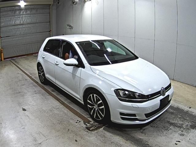 2016 Volkswagen ゴルフ TSIハイラインブルーモーションテクノロジー Japan auction vehicle