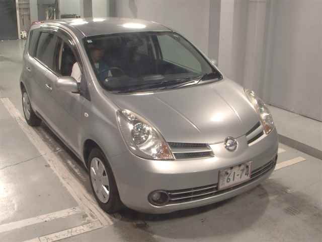 Japan Auction Vehicles 12 2007 Nissan Note 15E auction photo