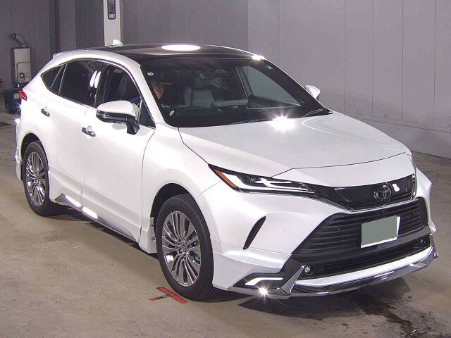 2026 Toyota Harrier Z Leather Package Japan auction vehicle