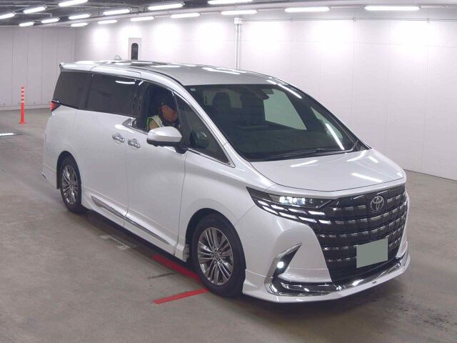 Japan Auction Vehicles 8 2025 Toyota Alphard Z auction photo