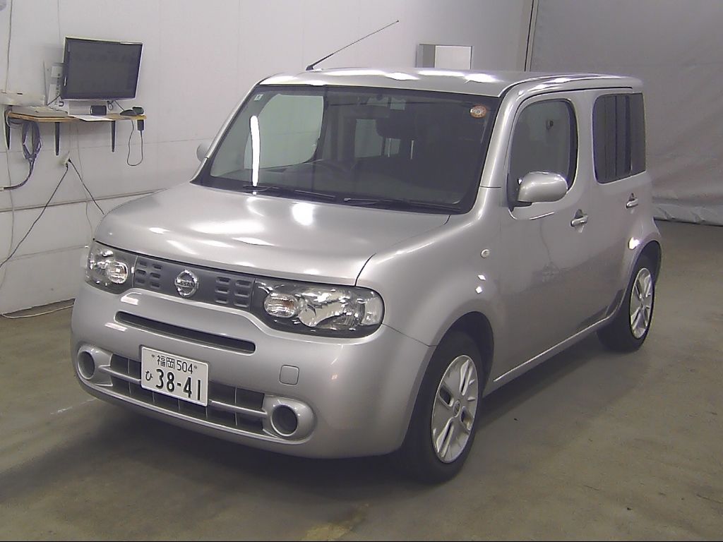 2012 Nissan Cube 15X Indigo + Plasma auction photo 4