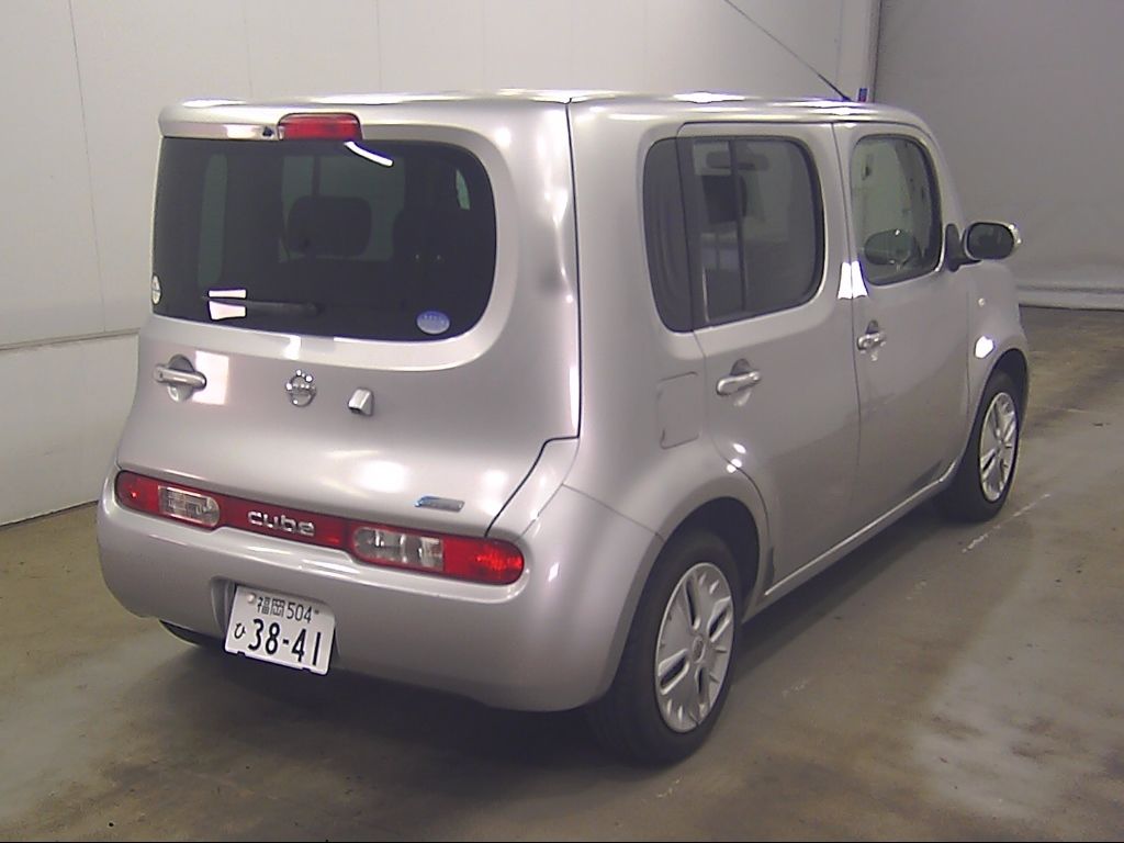 2012 Nissan Cube 15X Indigo + Plasma auction photo 2