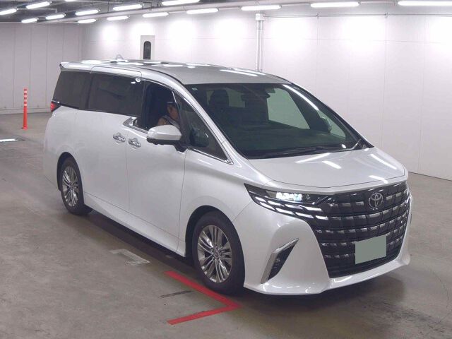 Japan Auction Vehicles 8 2025 Toyota Alphard Z auction photo