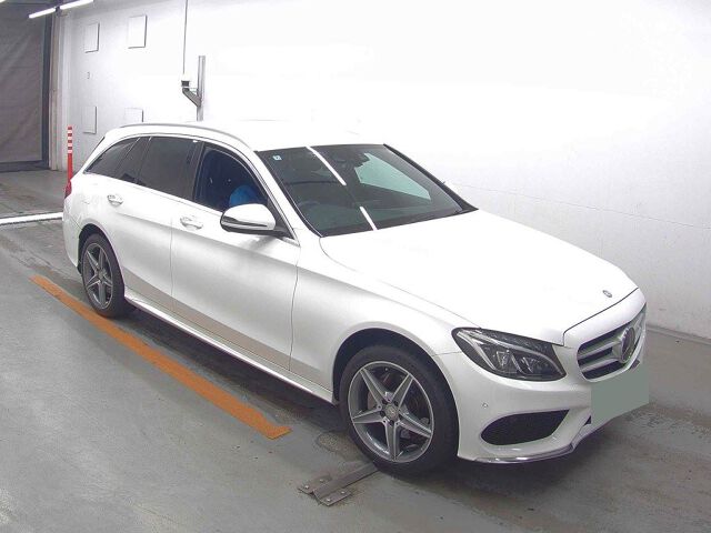 2016 Mercedes-Benz C-Class Station Wagon C200 Sports Honkawa Japan auction vehicle